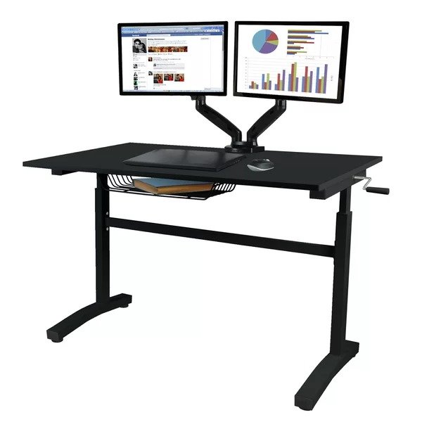 Stennett Height Adjustable Standing DeskStennett Height Adjustable Standing DeskRatings & ReviewsCustomer PhotosQuestions & AnswersShipping & ReturnsMore to Explore