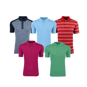Proozy adidas Men's Performance Polo 5-Pack