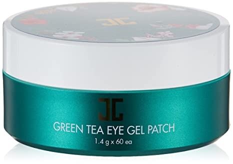 Green Tea Eye Gel Patch, Dark Circle, Puffy Eye, Under Eye Patch, 1.4g, 60 in Jar