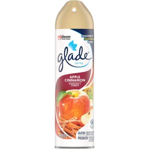 GladeAir Freshener, Room Spray, Apple Cinnamon, 8 Oz