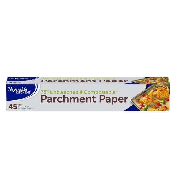 Reynolds Kitchens Unbleached Parchment Paper, 45 Square Feet