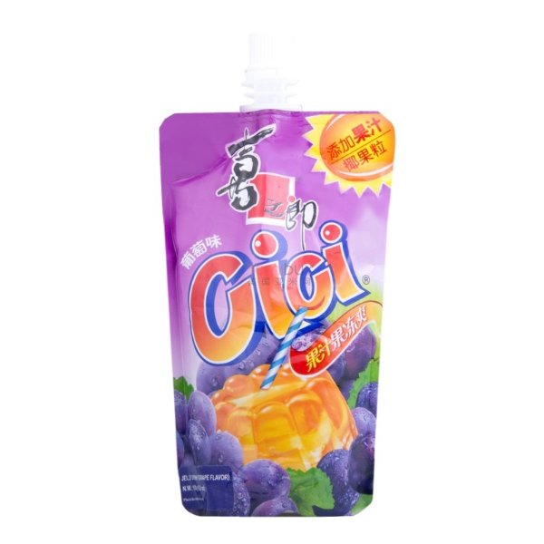喜之郎 CICI 果冻爽添加果汁椰果粒 葡萄味 150g