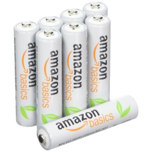 AmazonBasics AAA Rechargeable Batteries (8-Pack) Pre-charged