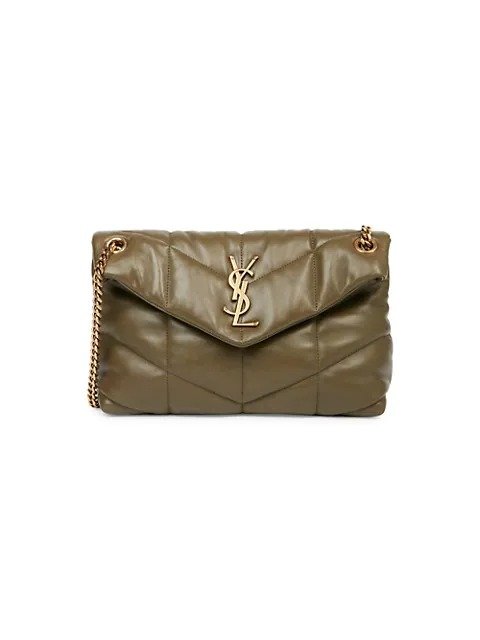 Loulou Puffer Leather Shoulder Bag