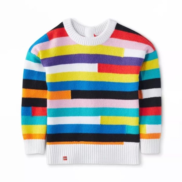 Toddler Adaptive Mix Stripe Sweater - LEGO® Collection x Target Multi