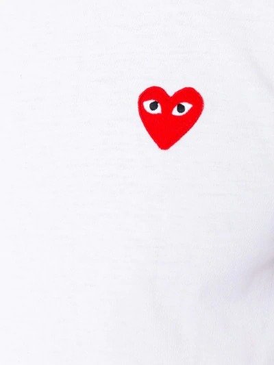 heart logo patch T-shirt