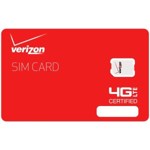 Verizon 4G SIM 卡激活套装（包括一个月服务含2GB 4G流量）