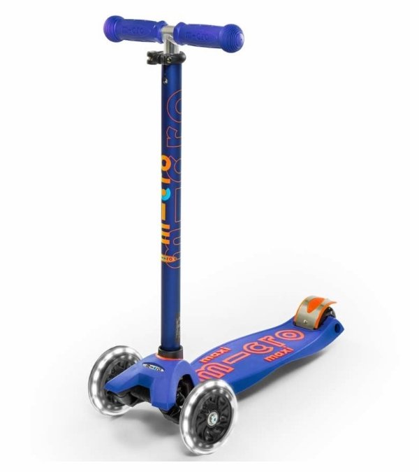 Maxi Deluxe LED Scooter - Blue