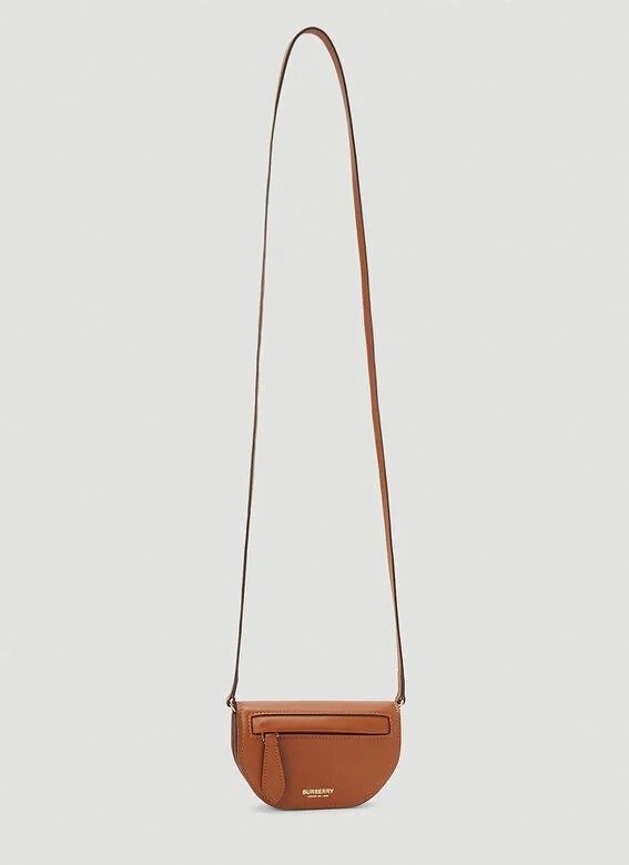 Olympia Mini Shoulder Bag in Brown
