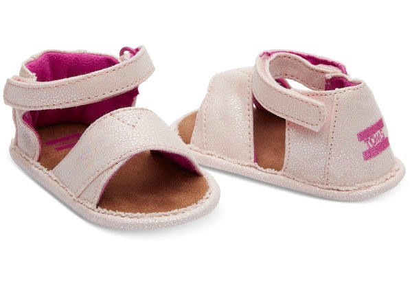 Pink Glitter Shiloh Toddler Sandals