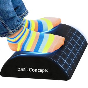 BASIC CONCEPTS Foot Rest for Under Desk at Work