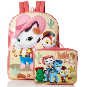 Disney Little Girls Sheriff Callie Backpack With Lunch Bag