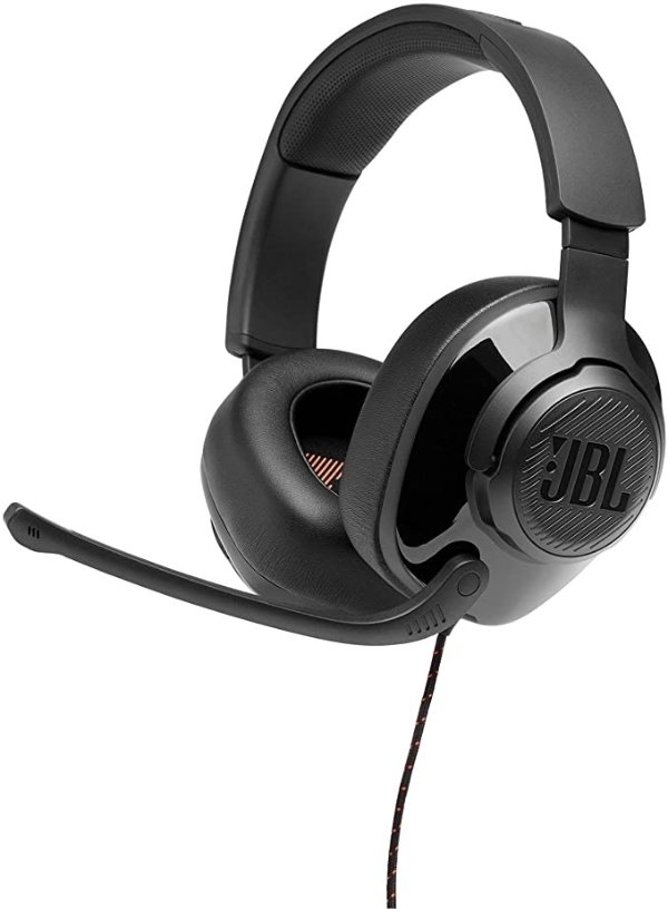 Quantum 200 - Wired Over-Ear Gaming Headphones - Black, Large
