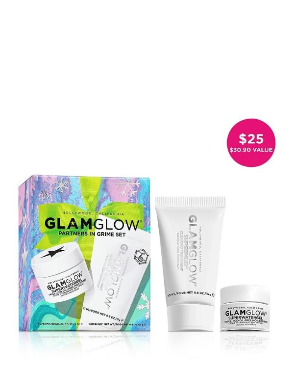 GLAMGLOW Partners in Grime Gift Set ($31 value)