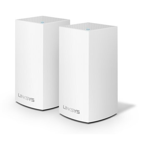 Velop Dual Band AC2400 Intelligent Mesh WiFi Router Replacement System | 2 Pack | Coverage up to 3,000 Sq Ft | Walmart Exclusive