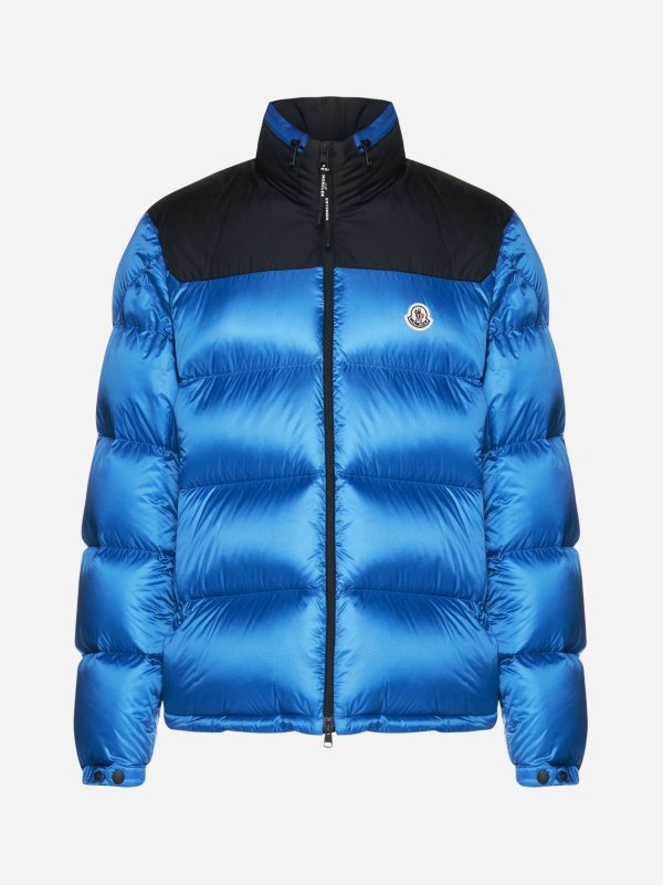 Peuplier quilted nylon down jacket