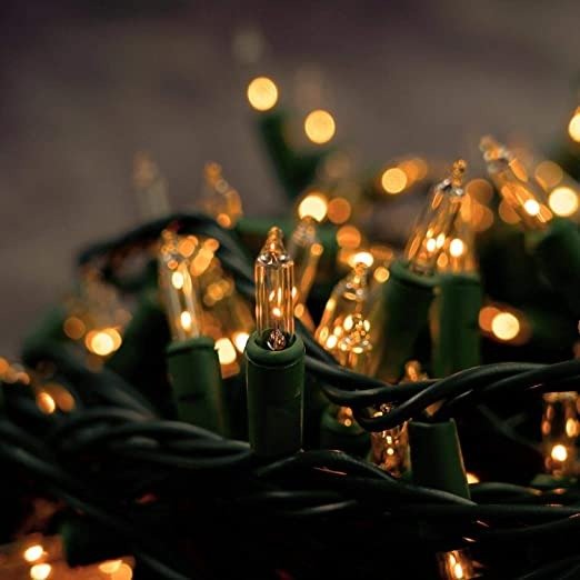 圣诞树装饰灯串
