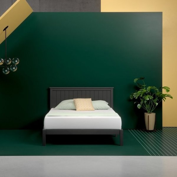 Zinus 木质床架 带床头 多尺寸可选