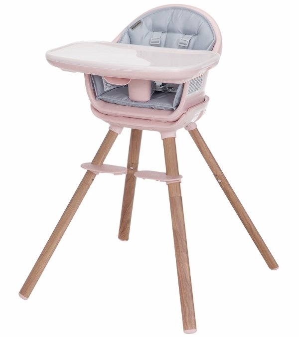 Moa 8合1儿童餐椅 粉色