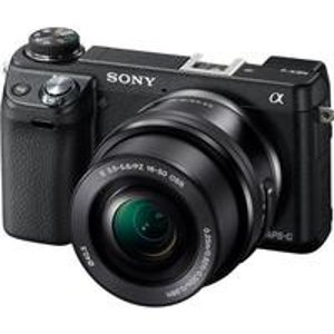 Sony Alpha NEX-6 Mirrorless 16.1MP Digital Camera w/16-50mm Zoom Lens