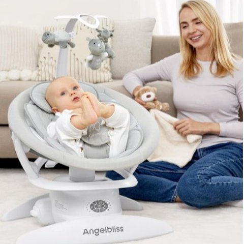 史低价：Angelbliss 3 合 1 宝宝电动躺椅秋千