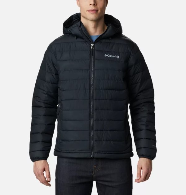 Men Powder Lite™ Hooded Insulated Jacket | Columbia Sportswear