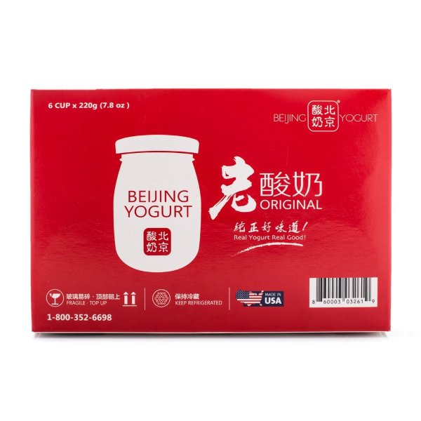 Beijing Original Plain Yogurt, 6pk 1 box