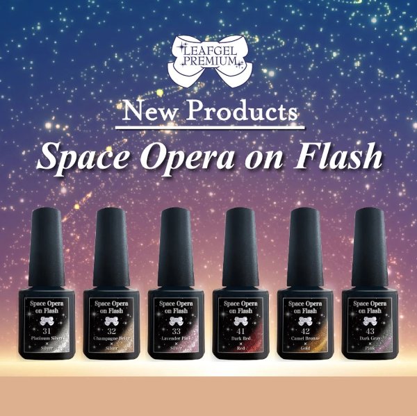 Space Opera on Flash - Magnetic Gel + Reflective Glitter