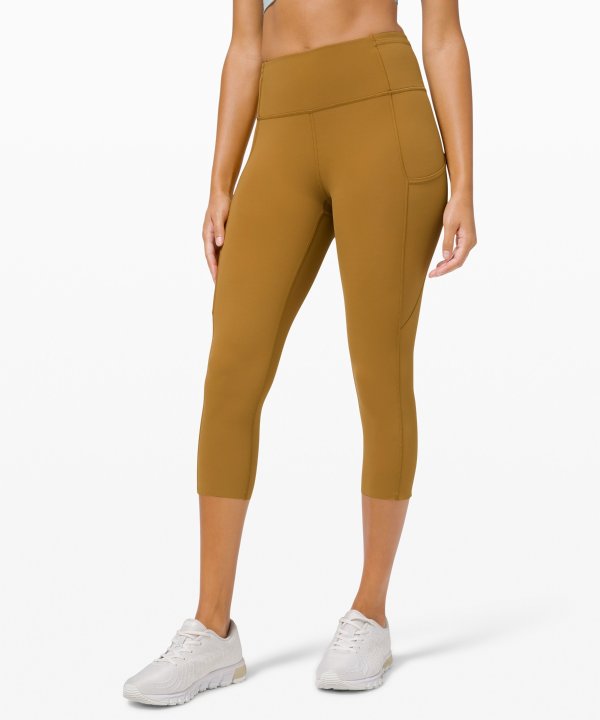 Fast and Free Crop II 19" *Non-Reflective | Women's Running Crops | lululemon
