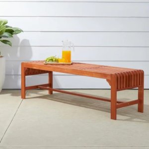 Natural Wood Traditional Bench Sale