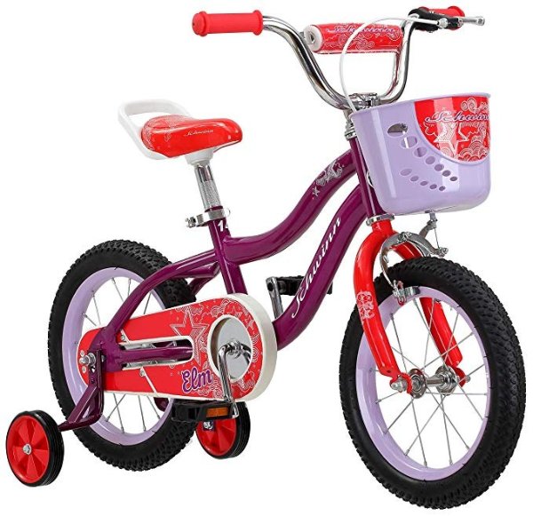 儿童14英寸自行车 带辅助轮