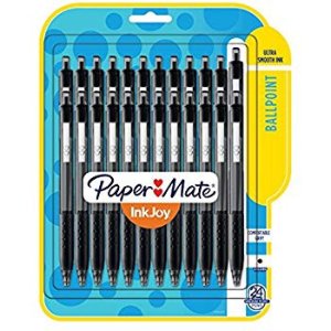 Paper Mate  Retractable Ballpoint Pens, Black, 24 Count