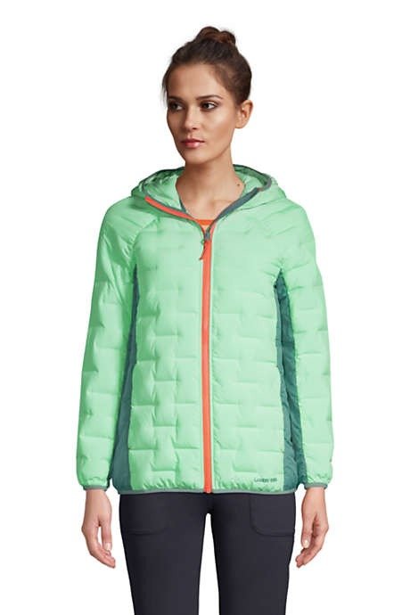 Women's Insulated Double Weave Down Jacket with Hood