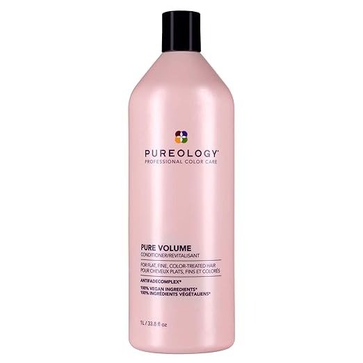 Pure Volume Conditioner | For Flat, Fine, Color-Treated Hair | Adds Volume & Movement | Lightweight Conditioner | Sulfate-Free | Vegan | Updated Packaging
