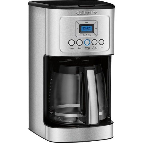 DCC-3200 14-Cup Coffeemaker w Glass Carafe & Stainless Steel Handle, Refurbished