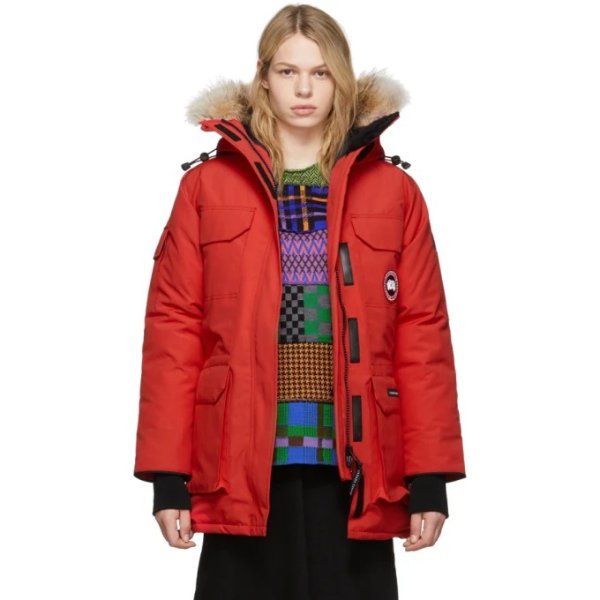 Red Down Expedition Parka