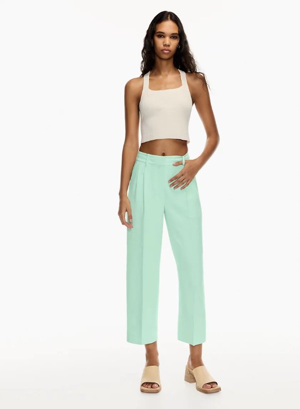 effortless cropped pant