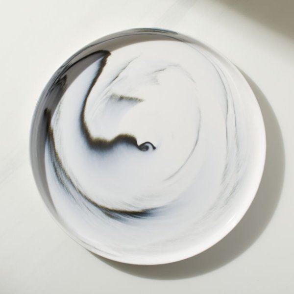 Swirl Dinner Plate Set of 4 + Reviews | CB2