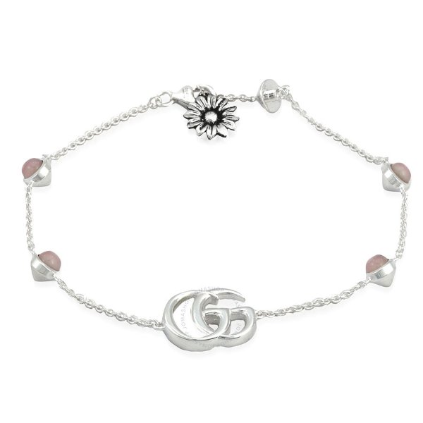 Double G Bracelet With Flower