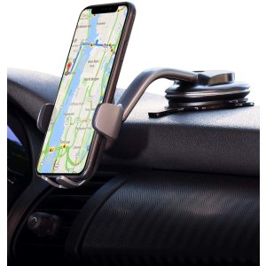 AUKEY Car Phone Mount Windshield Dashboard Car Phone Holder