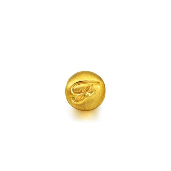 Charme 'Alphabets' 999 Gold Letter F Charm | Chow Sang Sang Jewellery eShop