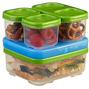 Rubbermaid LunchBox Sandwich Kit, Food Storage Container, Green