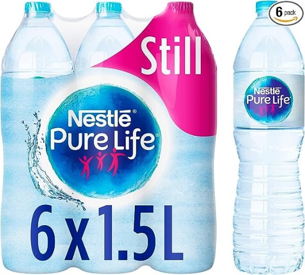 Nestle 矿泉水 6x1.5 L
