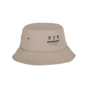 Burberrycotton logo bucket hat