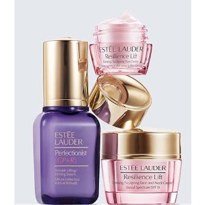 With Over $100 for gift set Purchase @ Estee Lauder