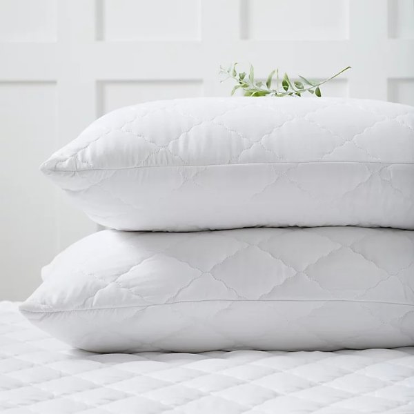 超柔软绗缝枕头保护套