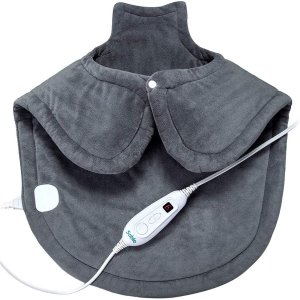Sable Large Heating Pad for Neck and Shoulders Pain Relief