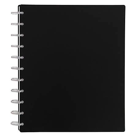 Custom Note-Taking System Discbound Student Notebook, 8-1/2" x 11", Black Item # 9215086