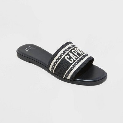 Women's Nat Slide Sandals - A New Day™