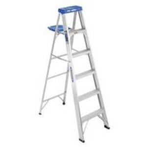 Werner 6 ft. Aluminum Step Ladder with 250 lb. Load Capacity Model # 366